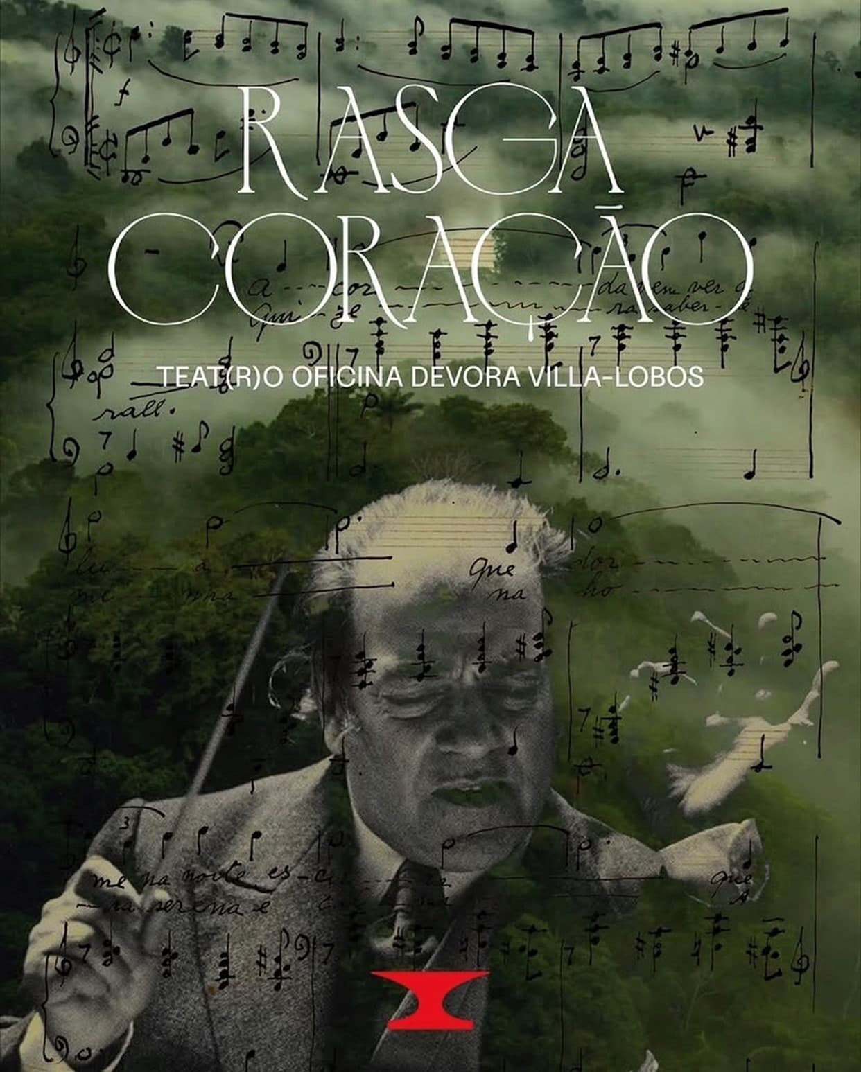 Cartaz de Rasga Coração: o Oficina devora Villa-Lobos